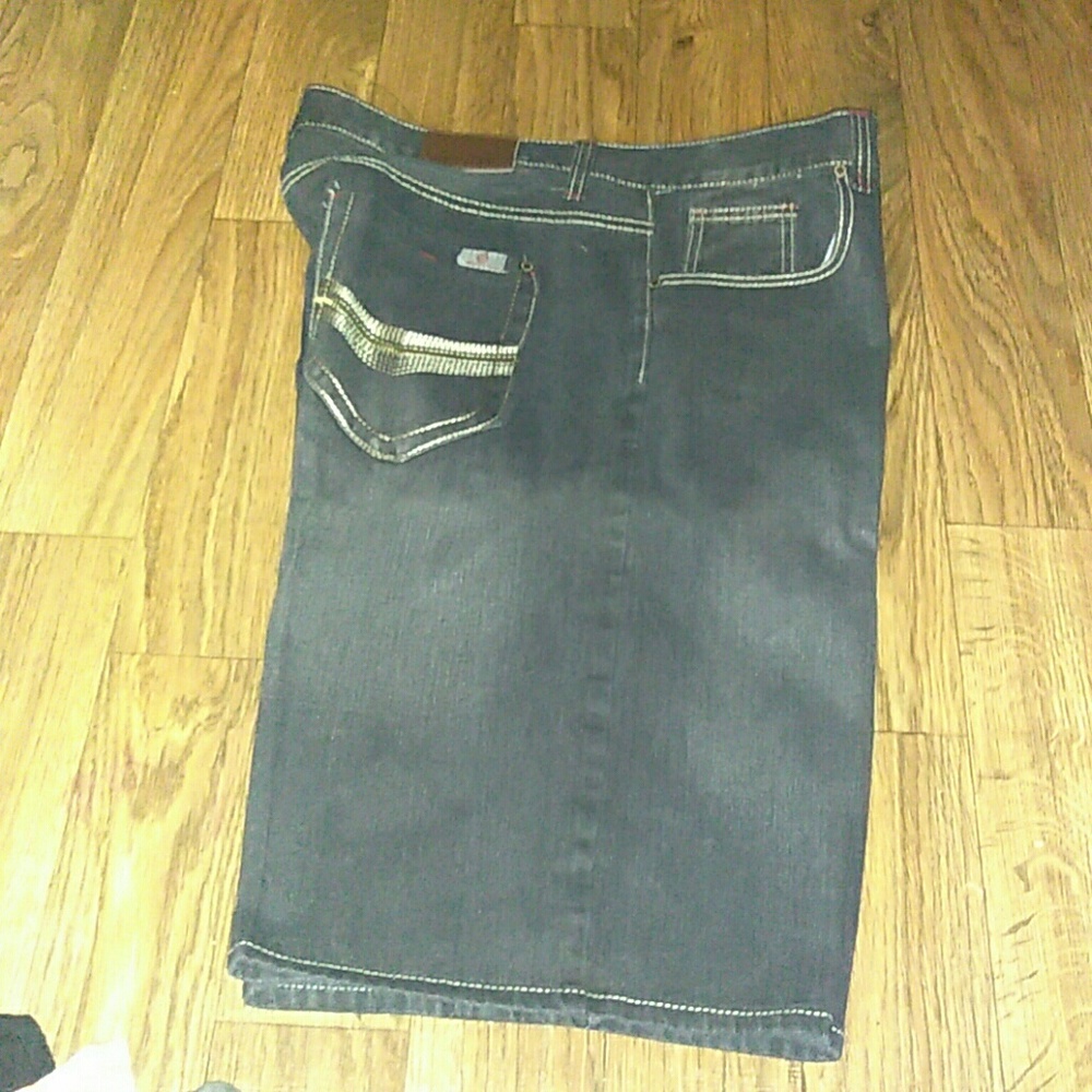 Swiss Cross men Jean shorts